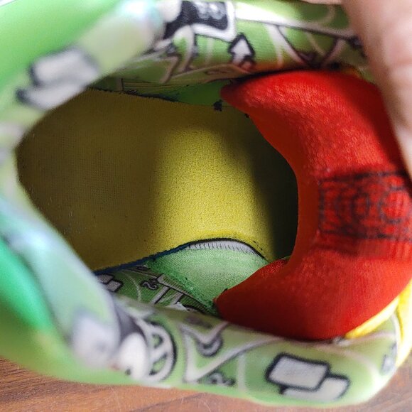 Nike Zoom Freak 3 NRG Green UNO DC9364-300 Men's 11.5 Basketball Shoes 50th Anni - Picture 15 of 16